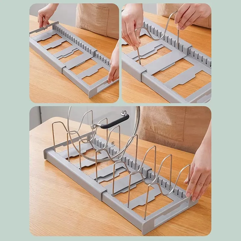 Organizador de panelas expansí - Kitchen Baking Pan Organizer avaliação e preço