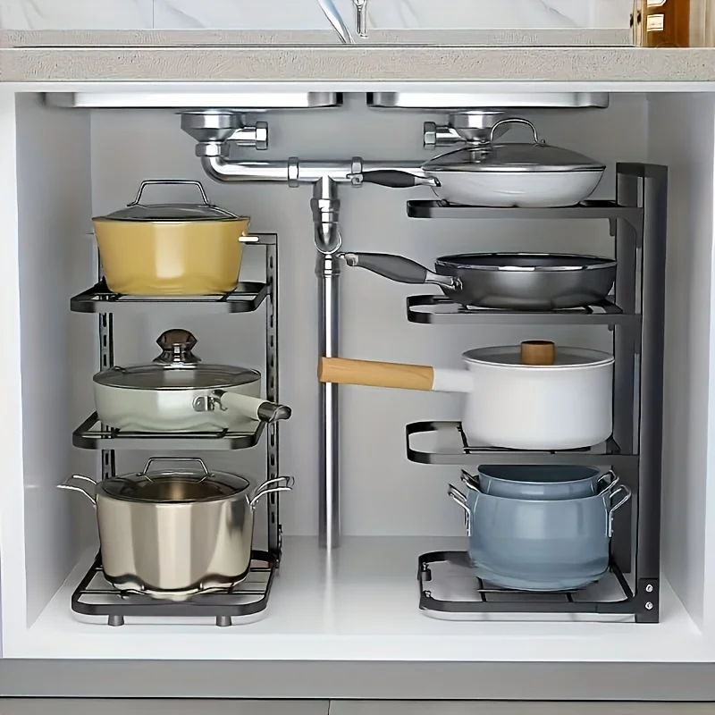 Organizador de Panelas Ajustáv - Kitchen Baking Pan Organizer avaliação e preço