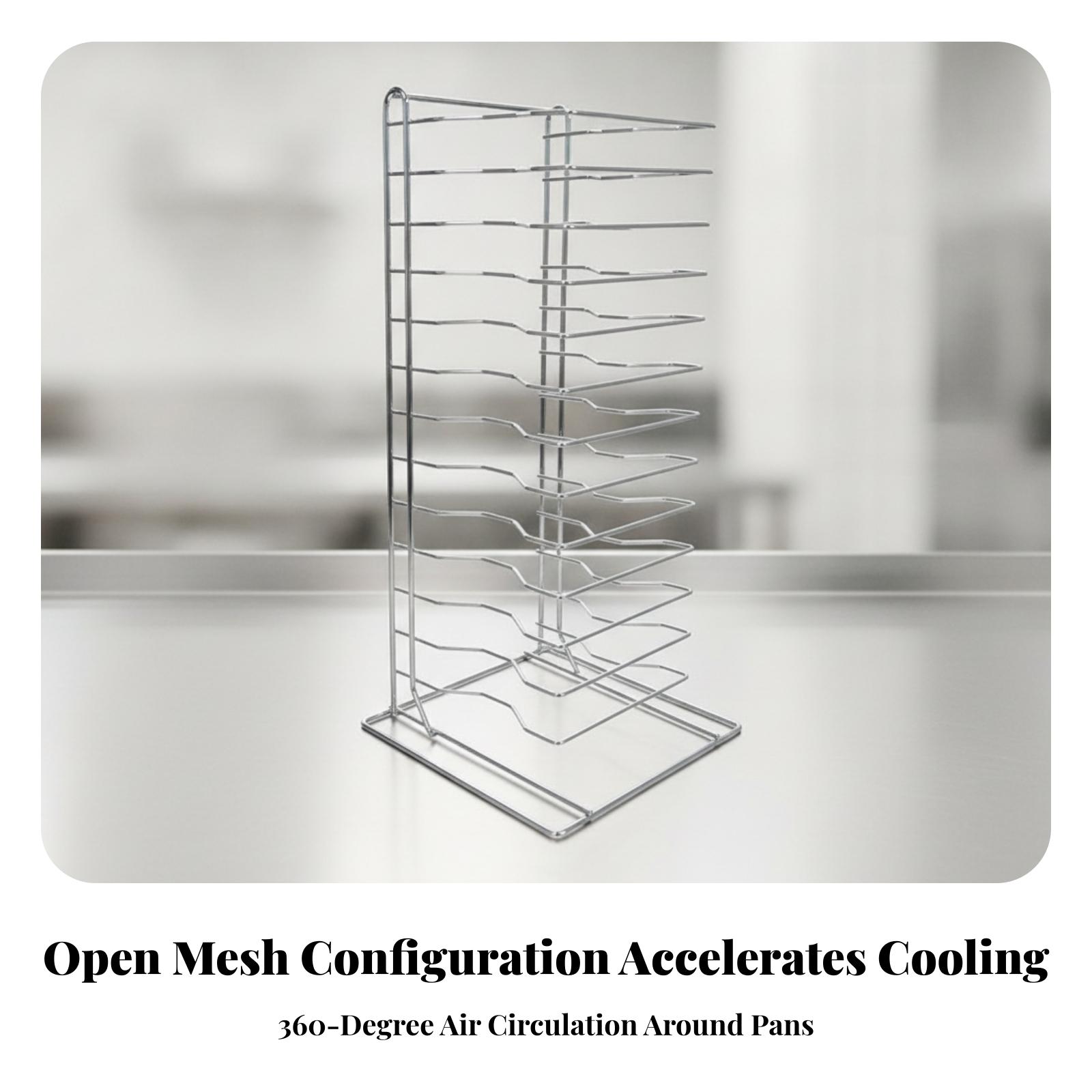Suporte Vertical para Resfriam - Kitchen Baking Pan Organizer avaliação e preço
