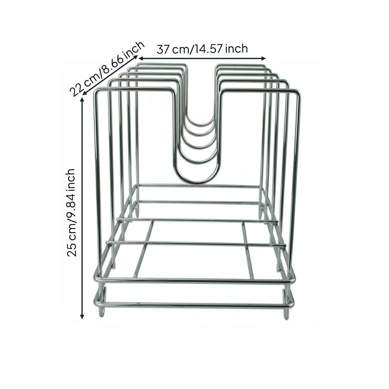 Prateleira Vertical para Cozin - Kitchen Baking Pan Organizer avaliação e preço