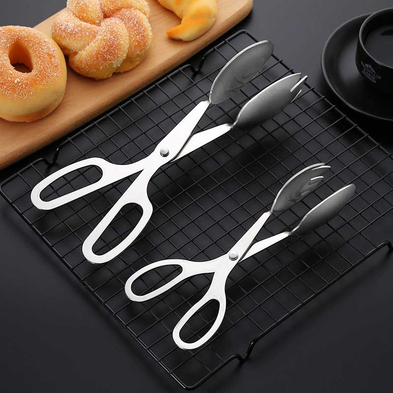 Pinças de buffet de aço inoxid - Bread Baking Kitchen Utensils avaliação e preço