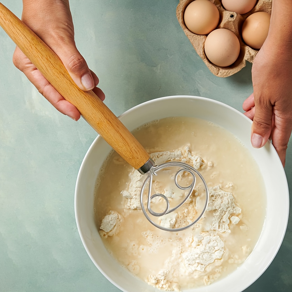Batedor de Massa em Aço Inoxid - Bread Baking Kitchen Utensils avaliação e preço